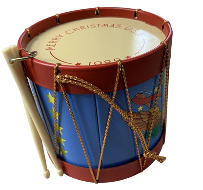 1988 Americana Drum Hallmark Ornament (Drummer) QX4881