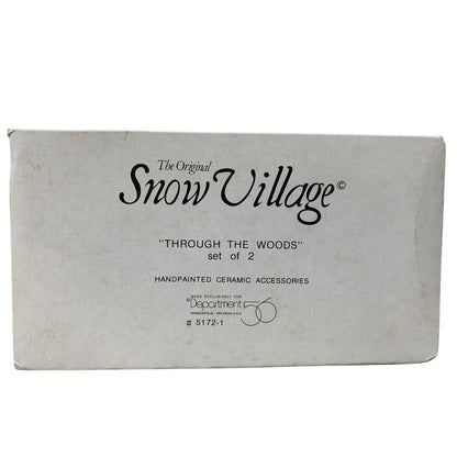 1990 Through the Woods – Set of 2 (Department 56) 1199317