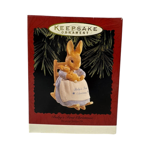 1996 Baby's First Christmas Hallmark Ornament (Beatrix Potter) QX5744