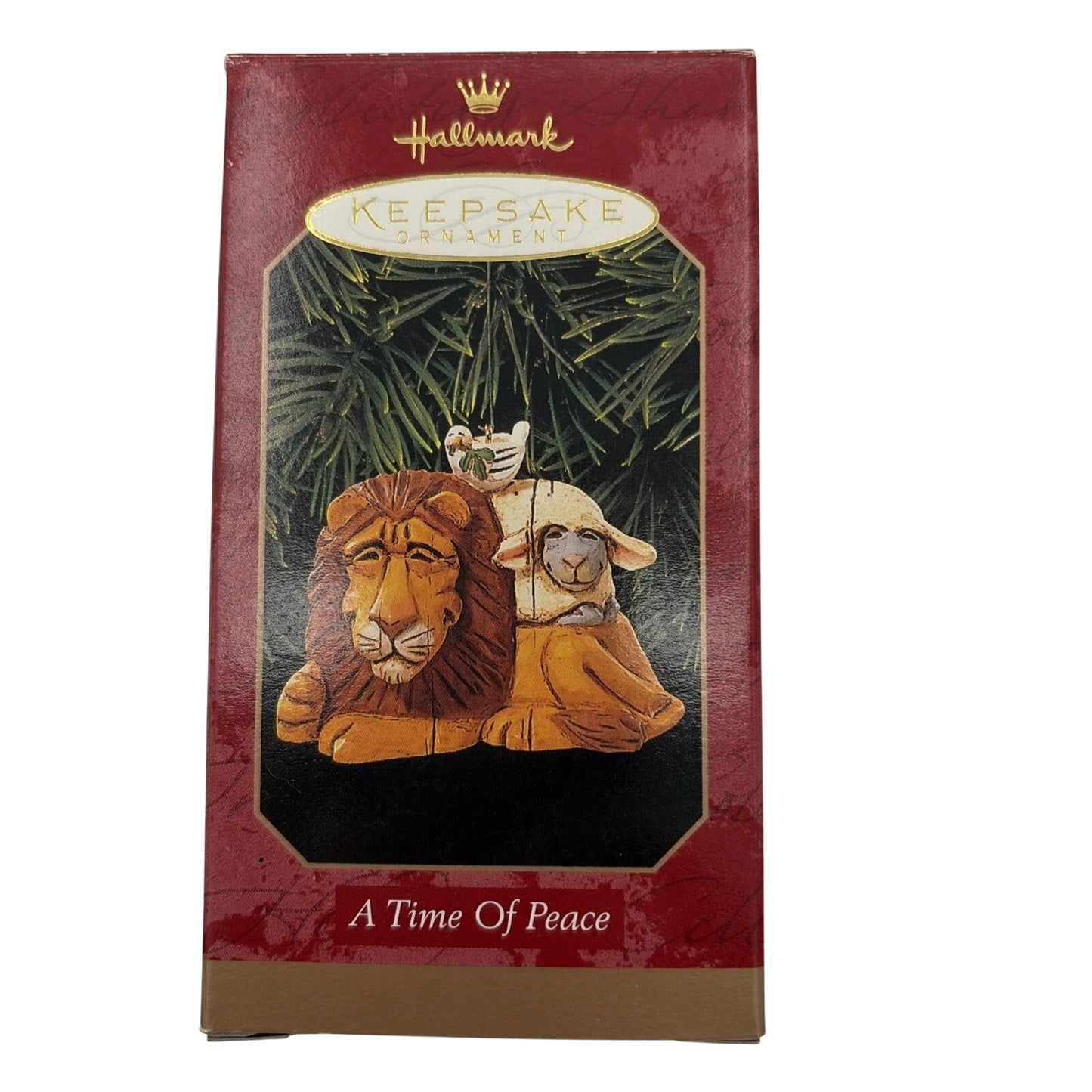1999 A Time of Peace Hallmark Ornament (Animal) QX6807