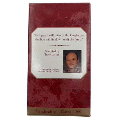 1999 A Time of Peace Hallmark Ornament (Animal) QX6807