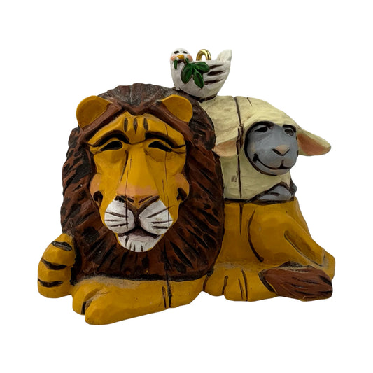 1999 A Time of Peace Hallmark Ornament (Animal) QX6807