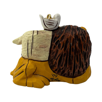 1999 A Time of Peace Hallmark Ornament (Animal) QX6807