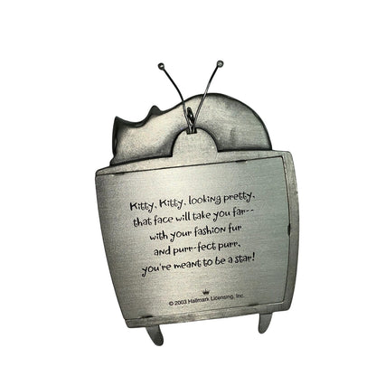 2003 Special Cat Hallmark Ornament (Photo Holder) QXG8609