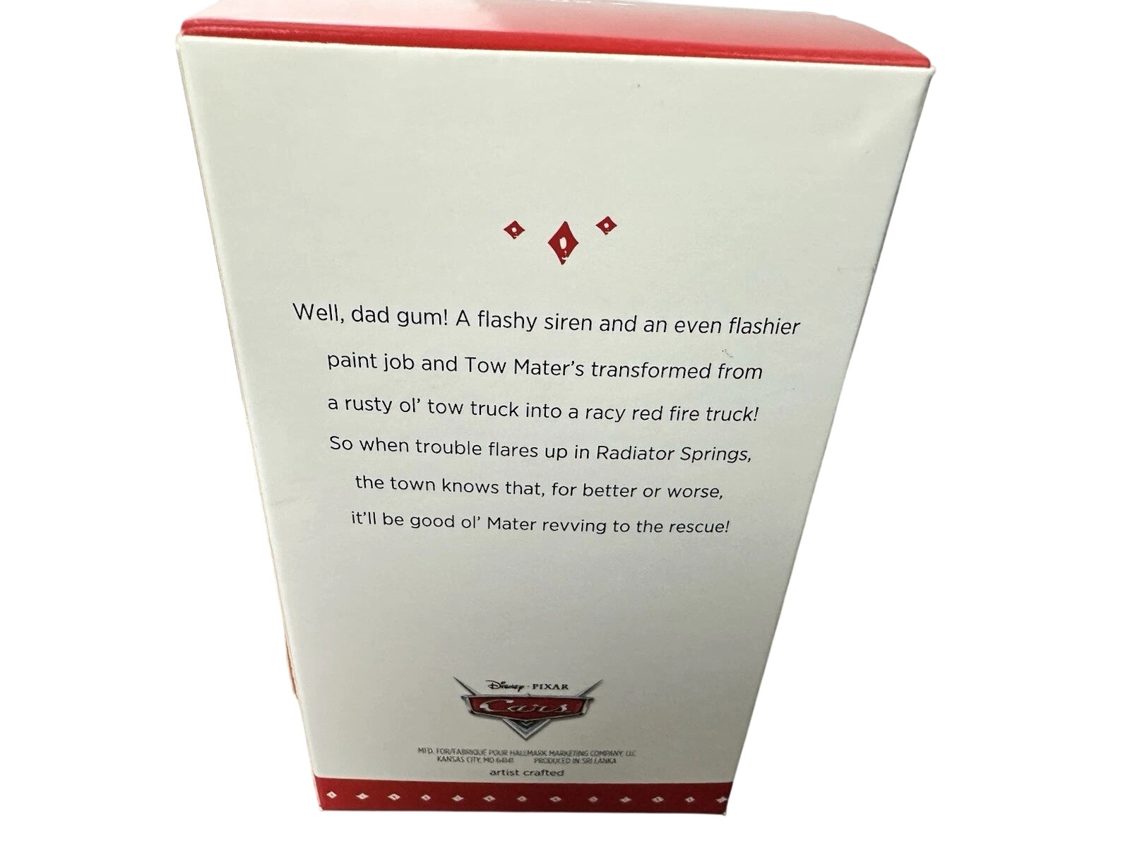 2015 Mater To The Rescue! Hallmark Ornament (Cars) QXD6039