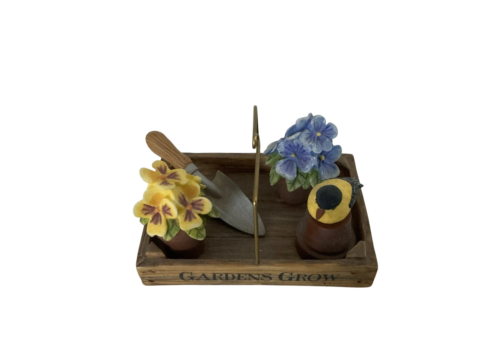 2006 Gardens Grow Happiness Hallmark Ornament (Marjolein Bastin) QEO8283