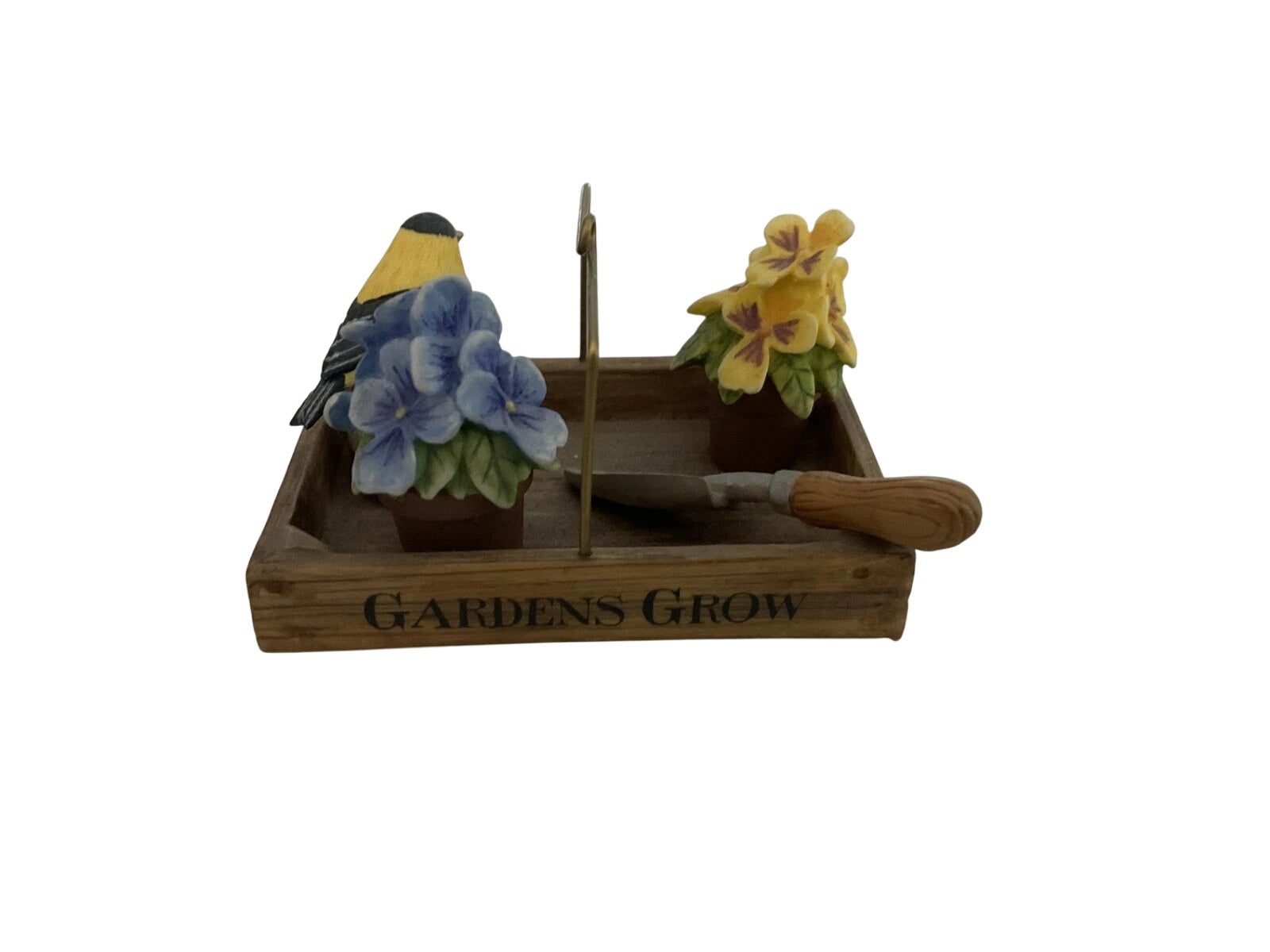 2006 Gardens Grow Happiness Hallmark Ornament (Marjolein Bastin) QEO8283