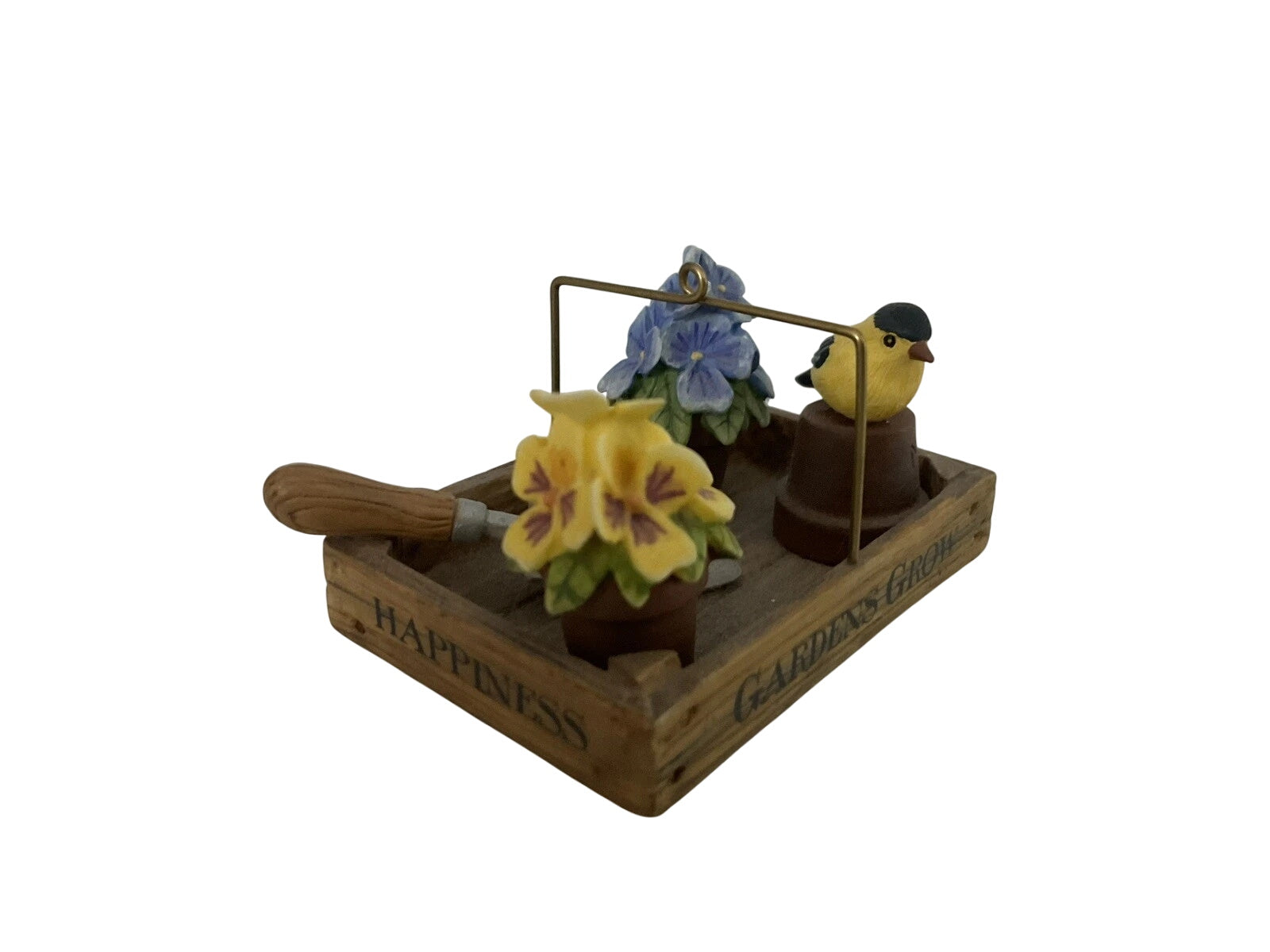 2006 Gardens Grow Happiness Hallmark Ornament (Marjolein Bastin) QEO8283