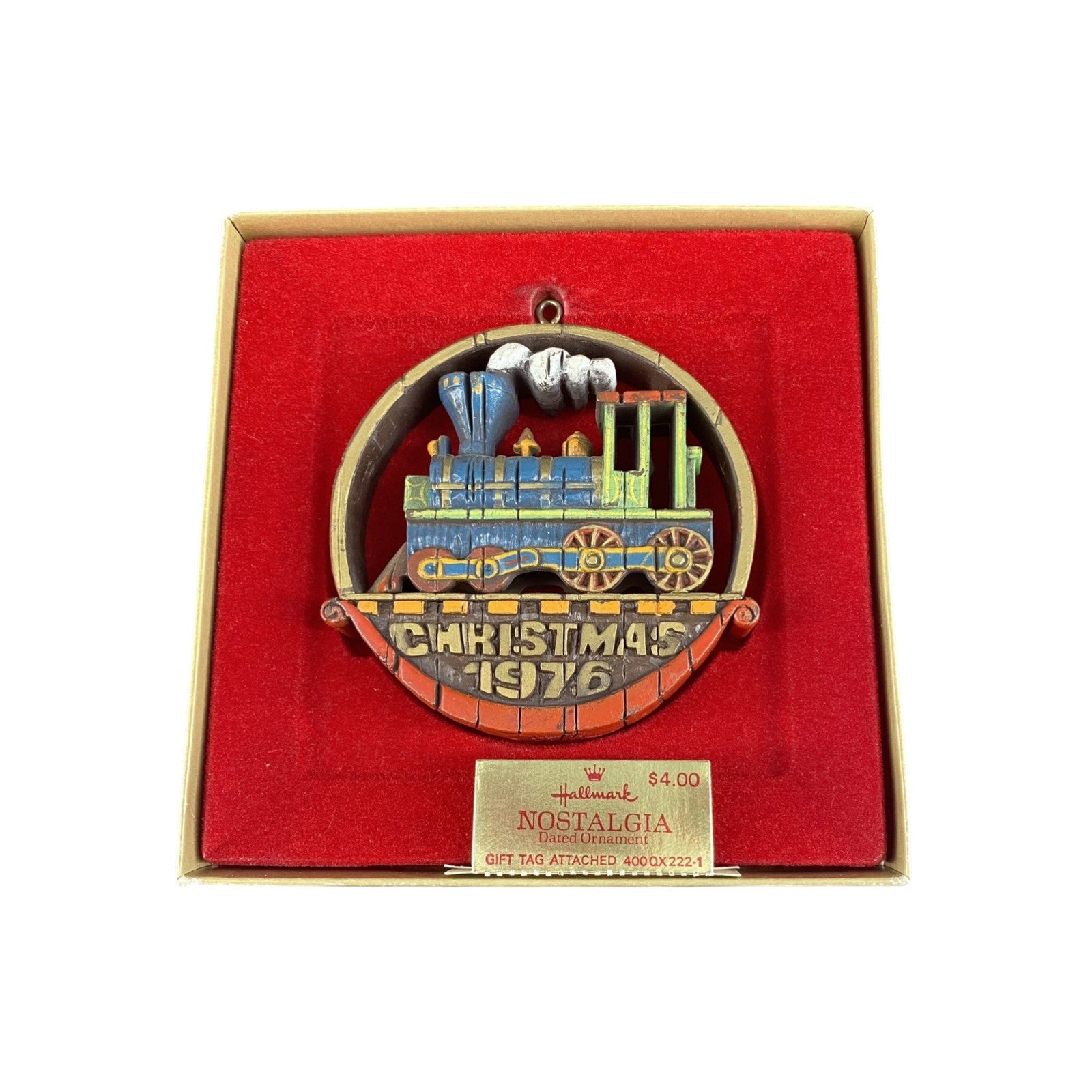 1976 Nostalgia Hallmark Ornament (Train) QX2221 Image2
