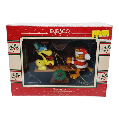1978 Garfield Joy Ridin Enesco Ornament (Treasury of Christmas) 563463