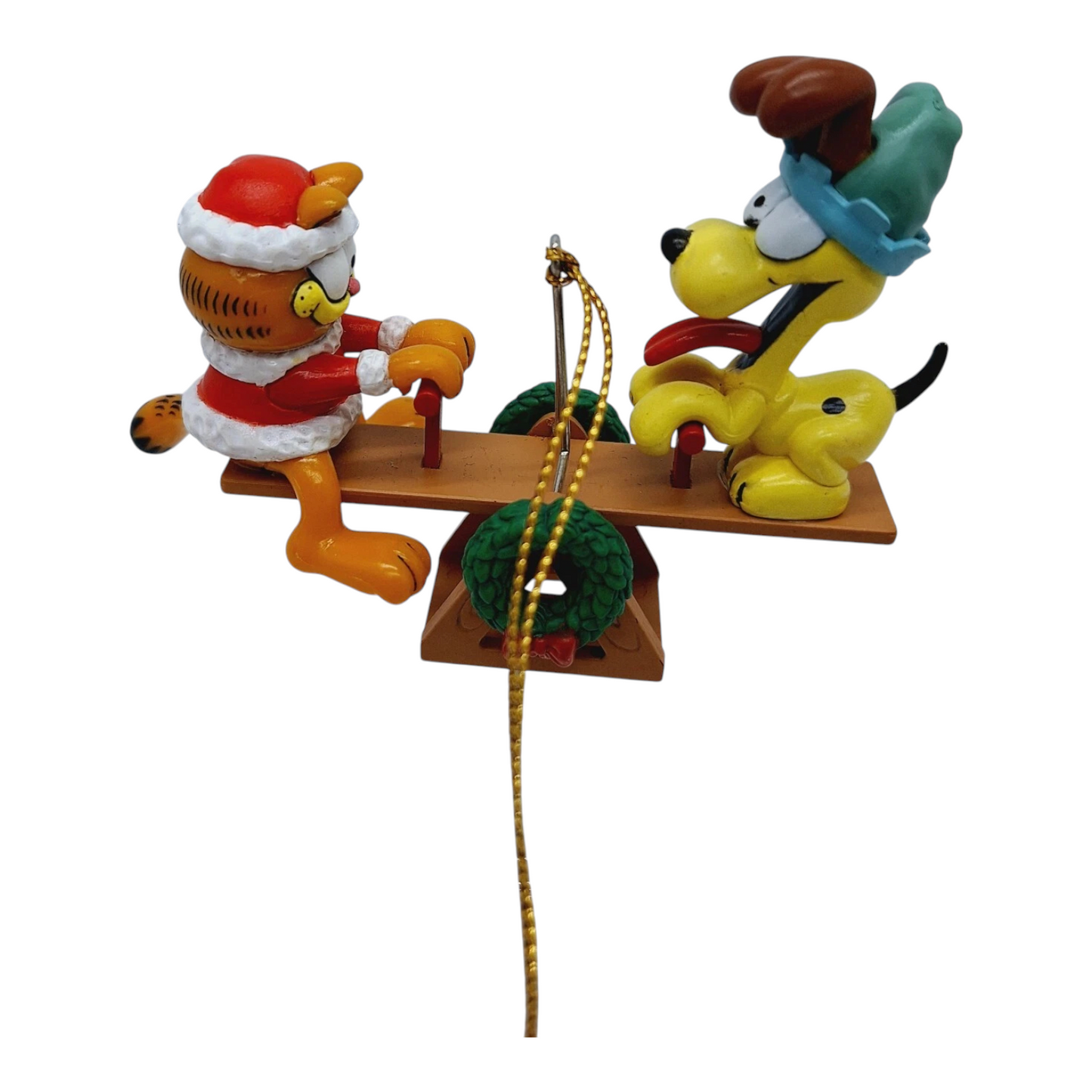 1978 Garfield Joy Ridin Enesco Ornament (Treasury of Christmas) 563463