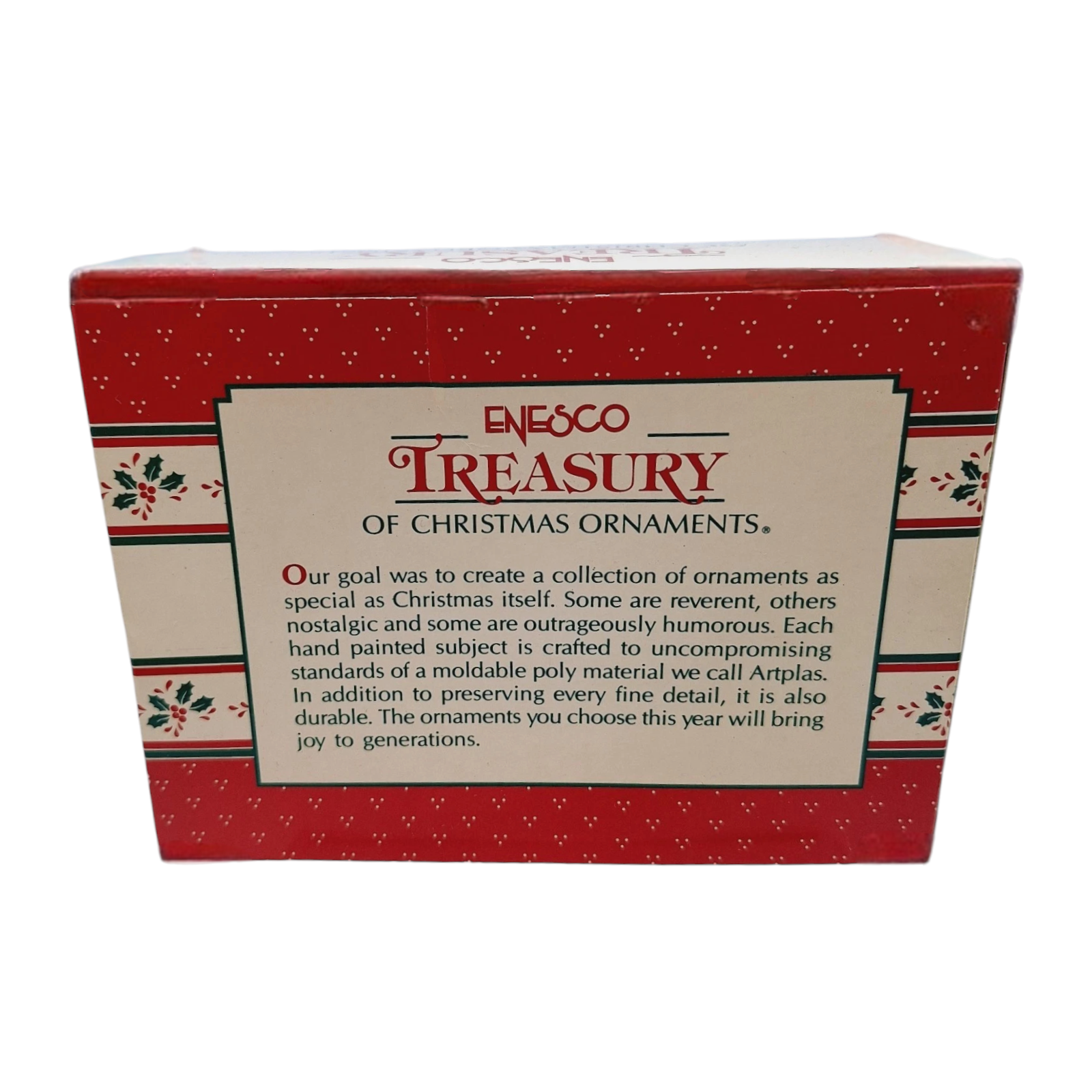 1978 Garfield Joy Ridin Enesco Ornament (Treasury of Christmas) 563463