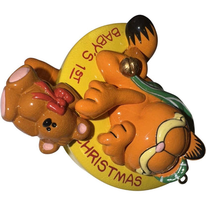 1978 Sweet Beams - First Issue in the "Garfield Baby's First Christmas" series (Garfield)