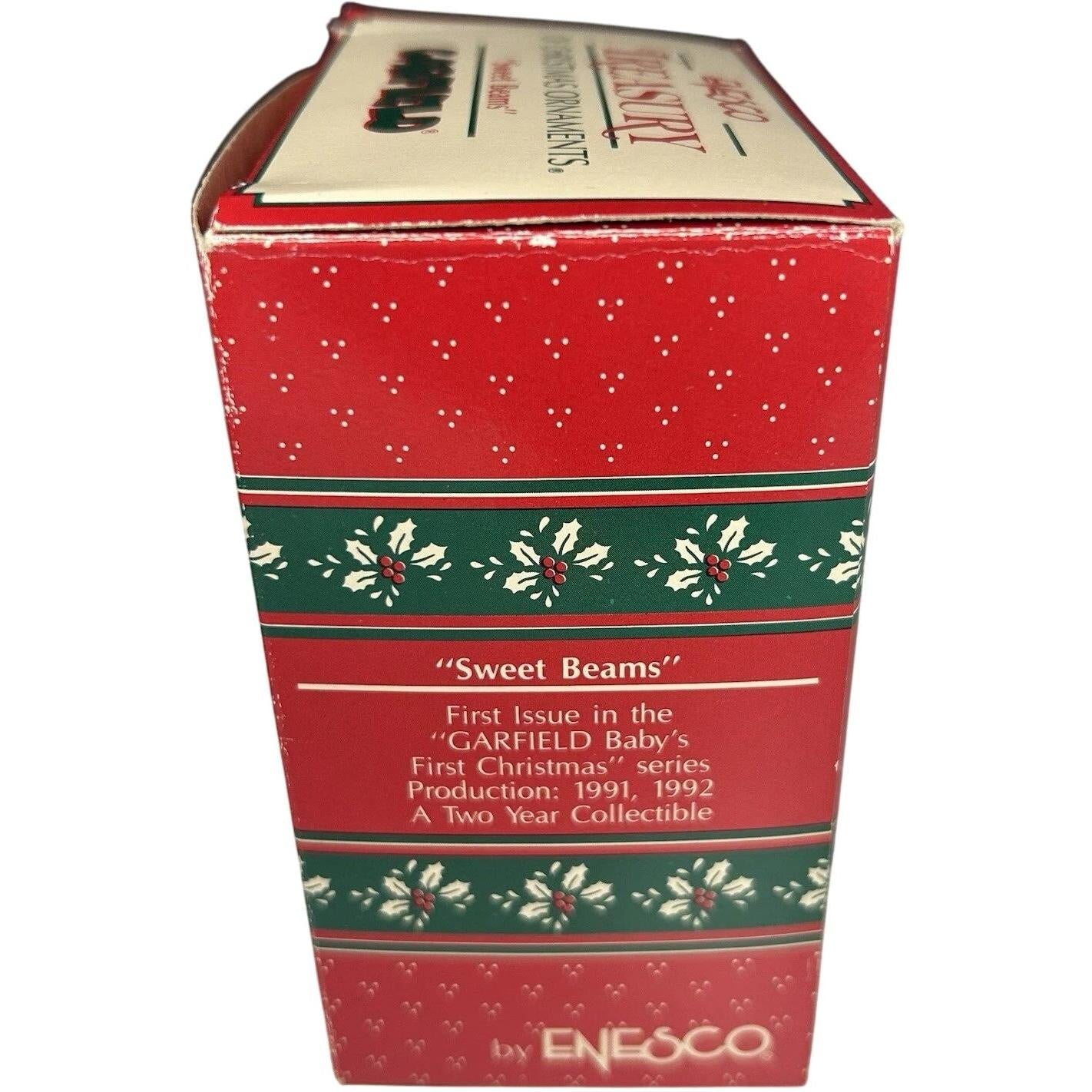 1978 Sweet Beams - First Issue in the "Garfield Baby's First Christmas" series (Garfield)