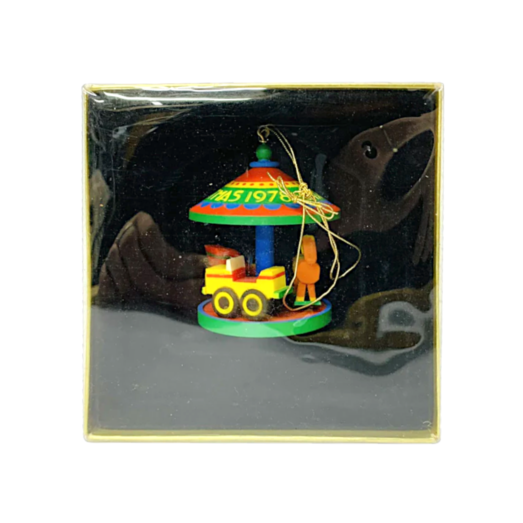 1978 Carousel – Featuring Twirl-About Motion Hallmark Ornament (Tree Trimmer Collection) QX1463 Image2