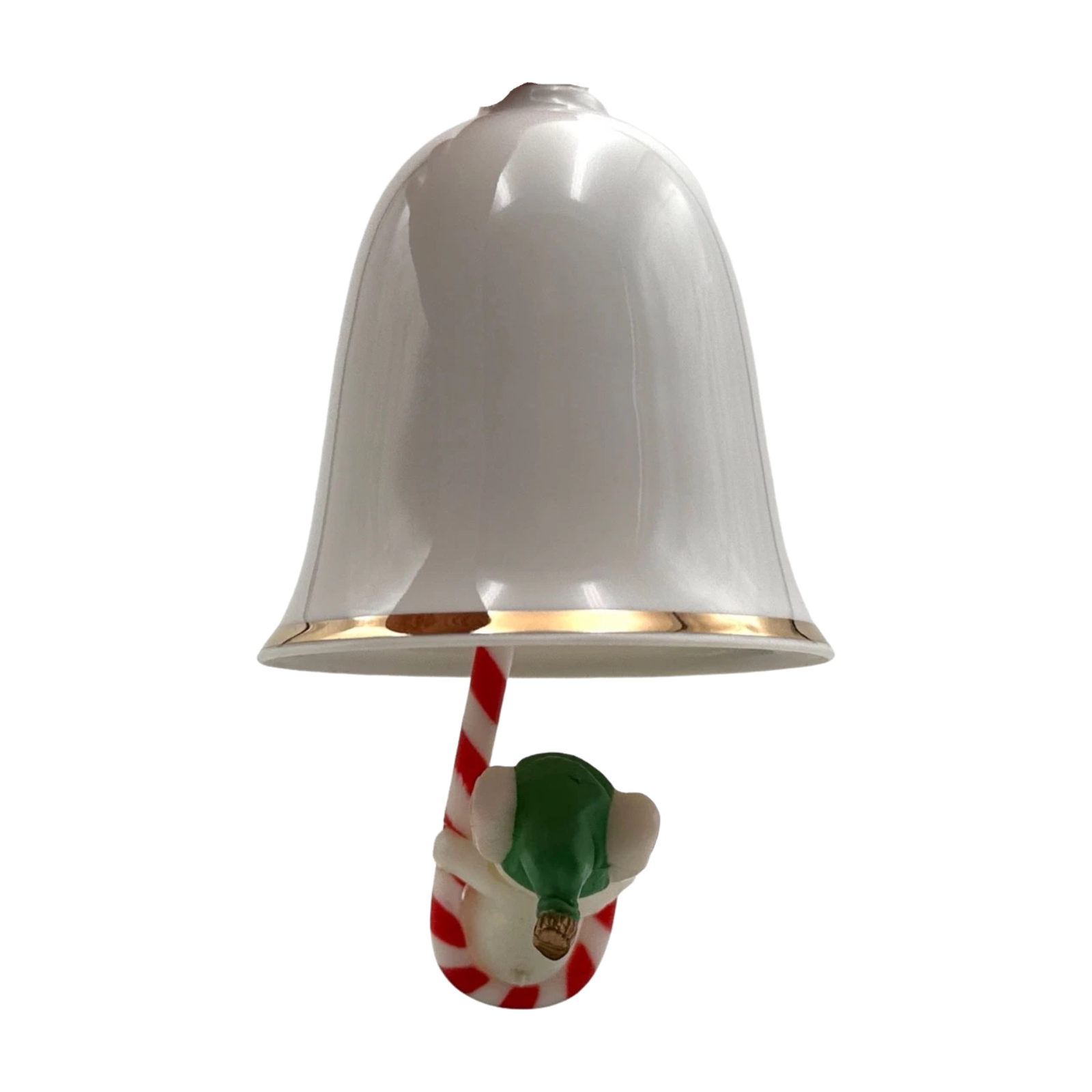 1979 Mouse on Candy Cane Hallmark Ornament (The Bellringers) QX4415