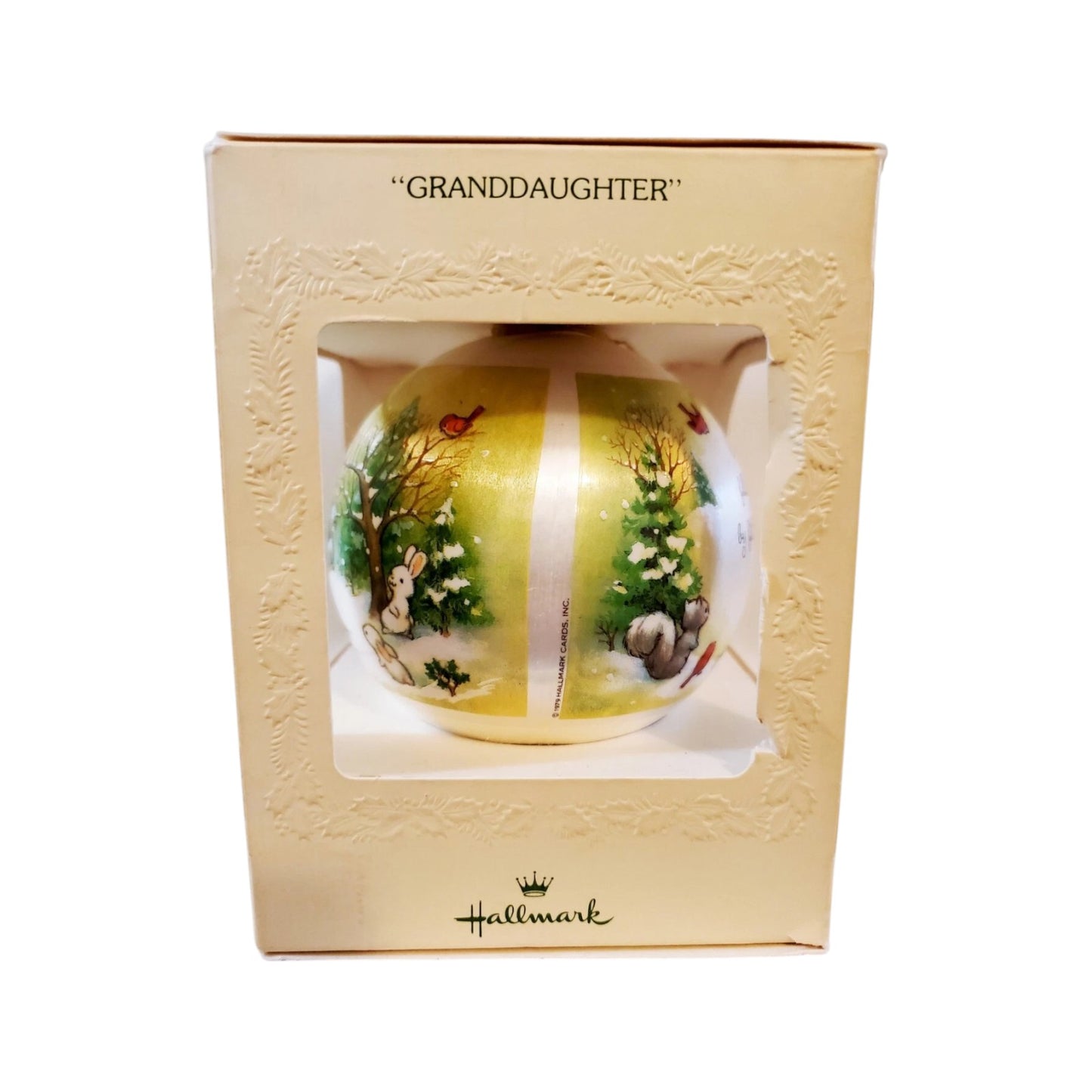 1979 Granddaughter (Ball) Hallmark Ornament QX2119 Image2