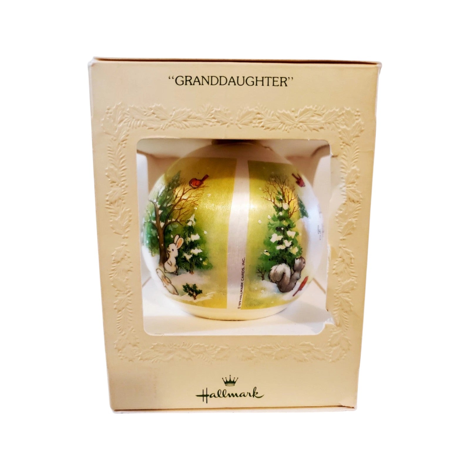 1979 Granddaughter (Ball) Hallmark Ornament QX2119 Image2