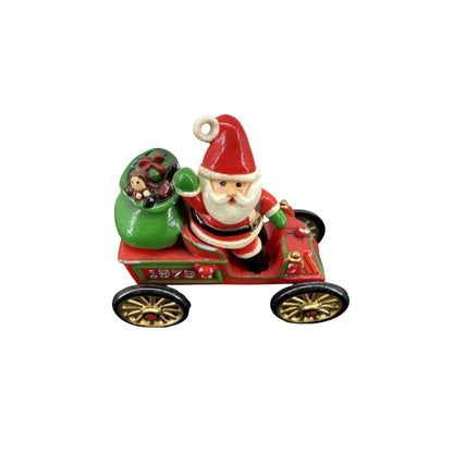 1979 Santa's Motorcar (Here Comes Santa) Hallmark Ornament QX1559 Image7