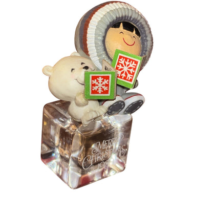 1980 A Cool Yule Hallmark Ornament (Frosty Friends) QX1374