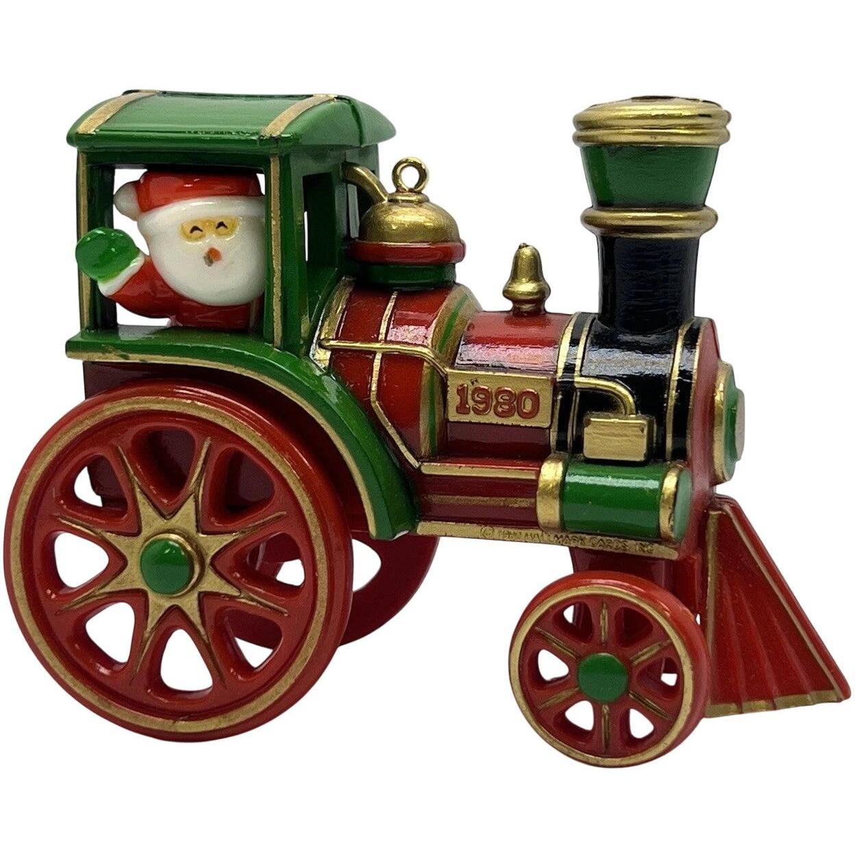 1980 Santa's Express Hallmark Ornament (Here Comes Santa) QX1434