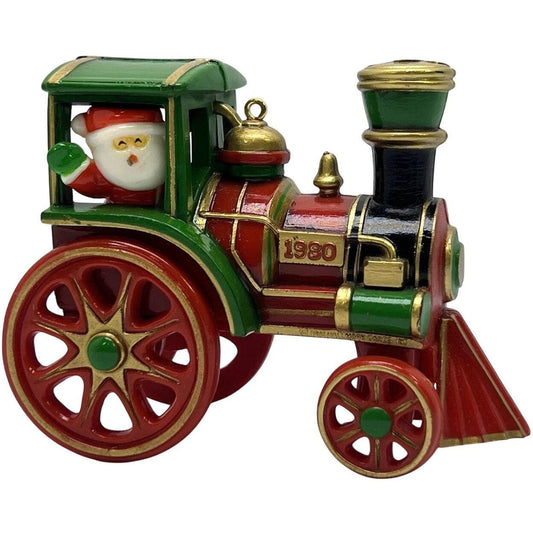 1980 Santa's Express Hallmark Ornament (Here Comes Santa) QX1434