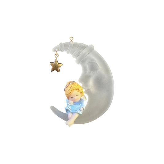 1980 A Heavenly Nap Hallmark Ornament (Donna Lee Angels) QX1394 Image1