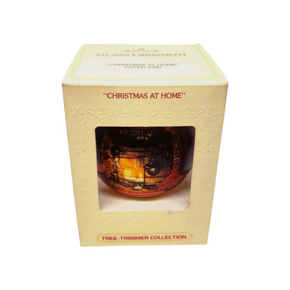 1980 Christmas At Home (Glass Ball)