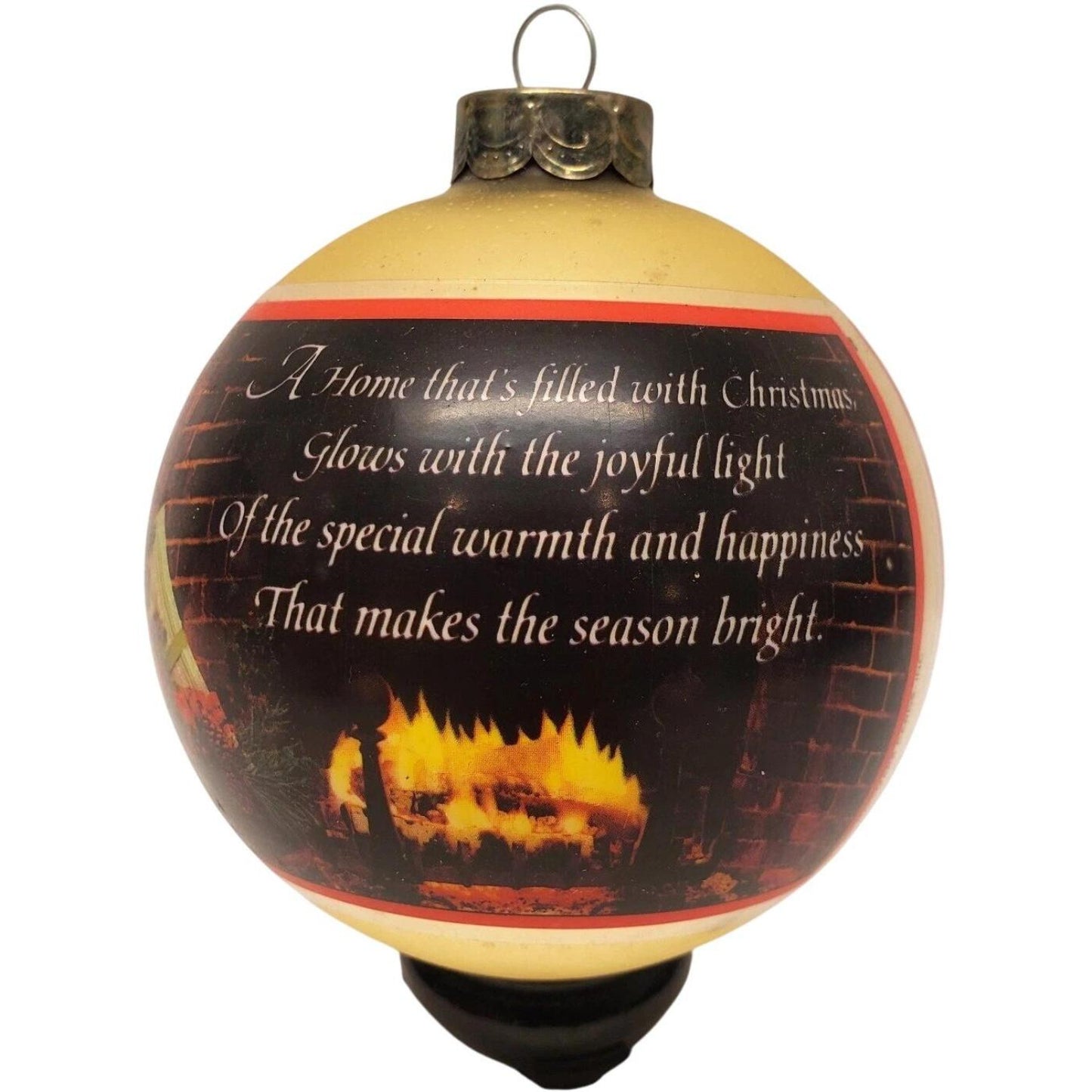 1980 Christmas At Home (Glass Ball)