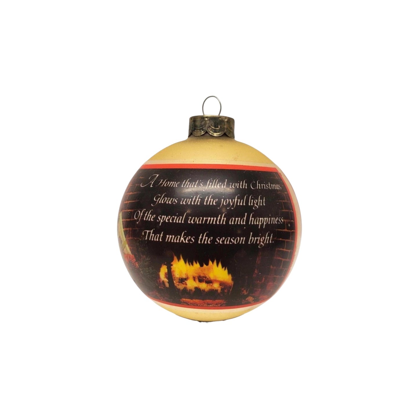 1980 Christmas At Home (Glass Ball)