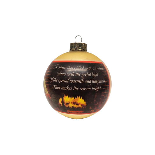1980 Christmas At Home (Glass Ball)