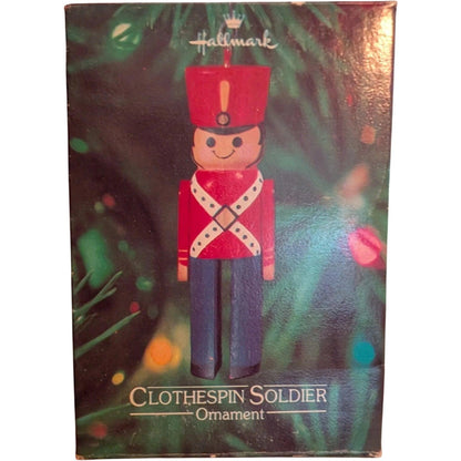 1980 Clothespin Soldier Hallmark Ornament (Clothespin Soldier) QX1341