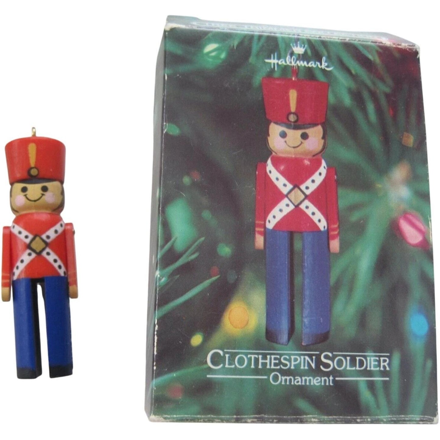 1980 Clothespin Soldier Hallmark Ornament (Clothespin Soldier) QX1341