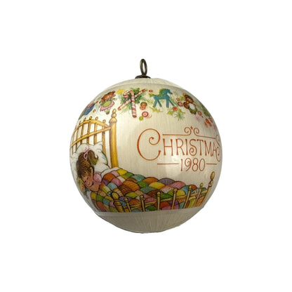 1980 Granddaughter (Ball) Hallmark Ornament QX202-1 Image5