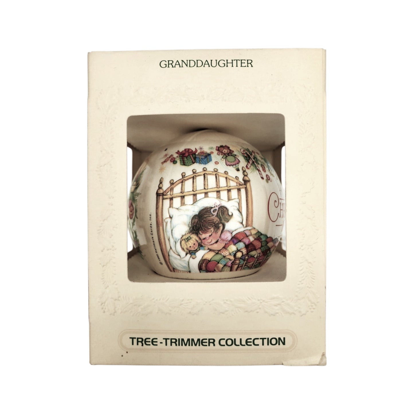 1980 Granddaughter (Ball) Hallmark Ornament QX202-1 Image6