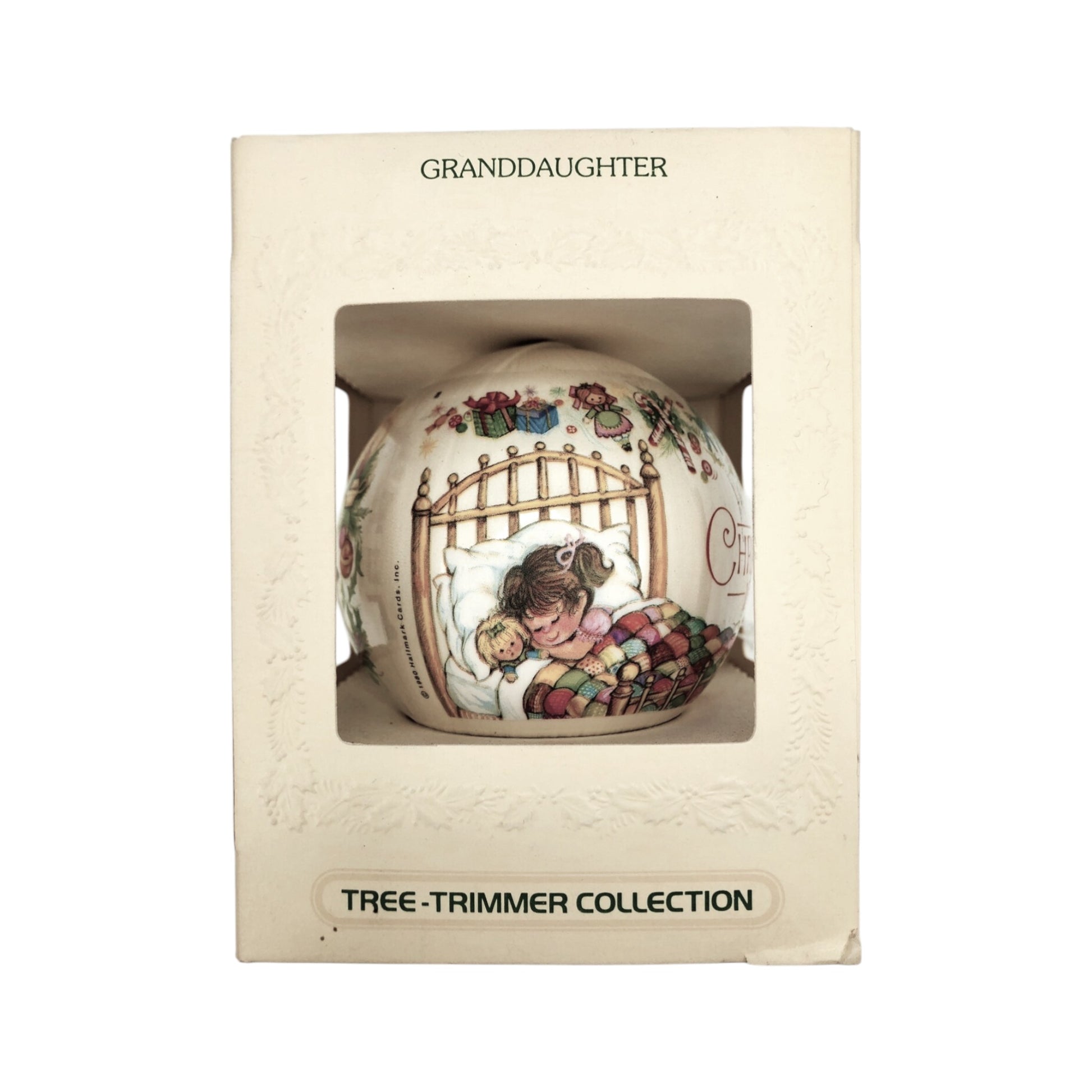 1980 Granddaughter (Ball) Hallmark Ornament QX202-1 Image6