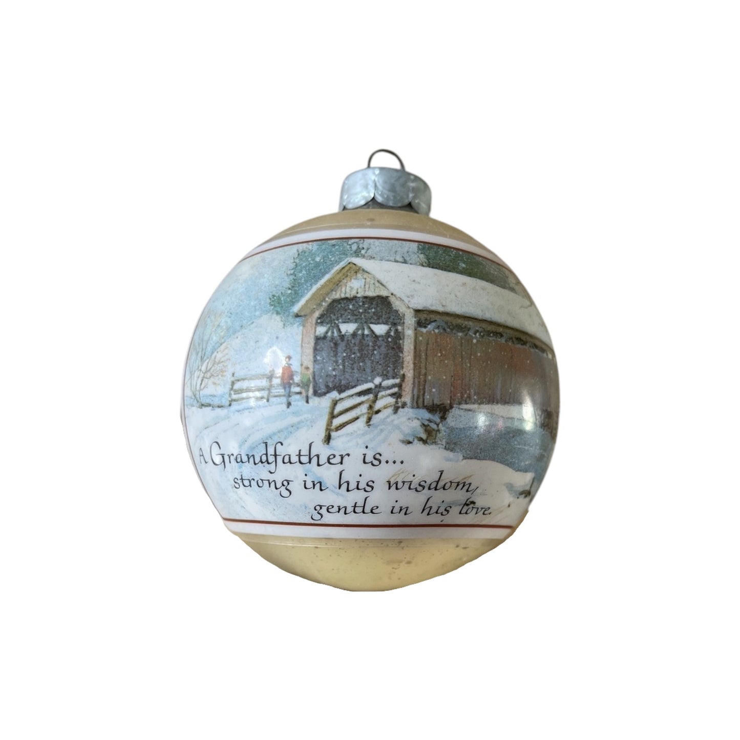 1980 Grandfather (Ball) Hallmark Ornament QX231-4 Image3