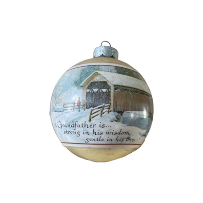 1980 Grandfather (Ball) Hallmark Ornament QX231-4 Image3