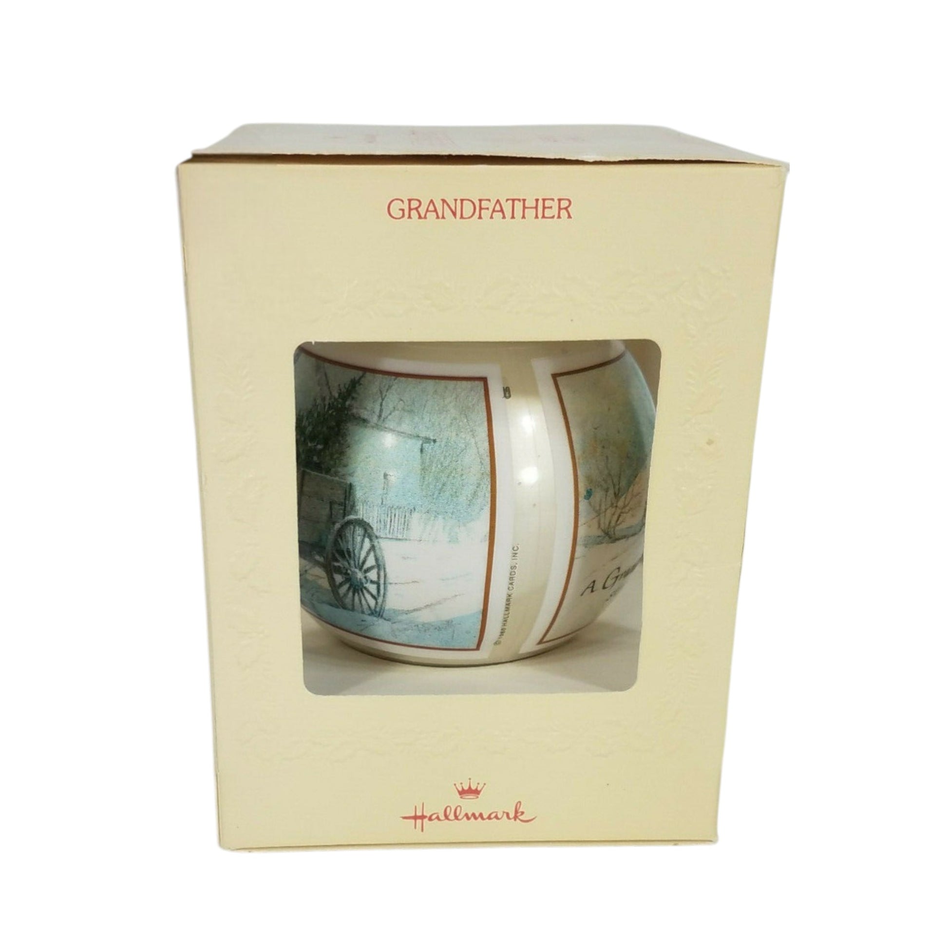 1980 Grandfather (Ball) Hallmark Ornament QX231-4 Image5