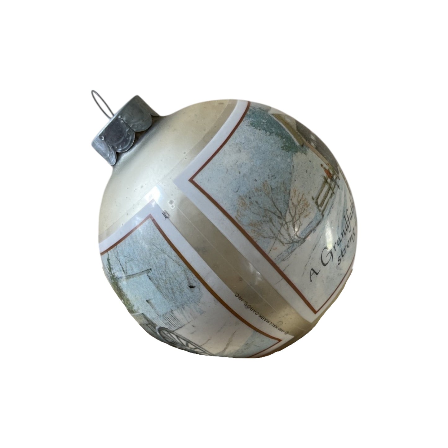 1980 Grandfather (Ball) Hallmark Ornament QX231-4 Image6