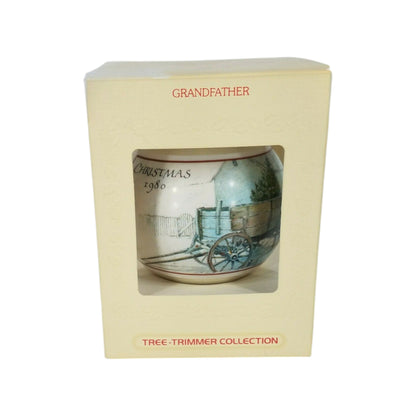 1980 Grandfather (Ball) Hallmark Ornament QX231-4 Image7