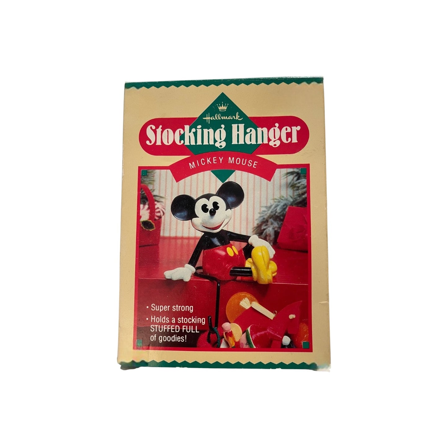 1980 Vintage Mickey Mouse - Stocking Hanger (Mickey Mouse) Hallmark Ornament QSH810-9 Image2