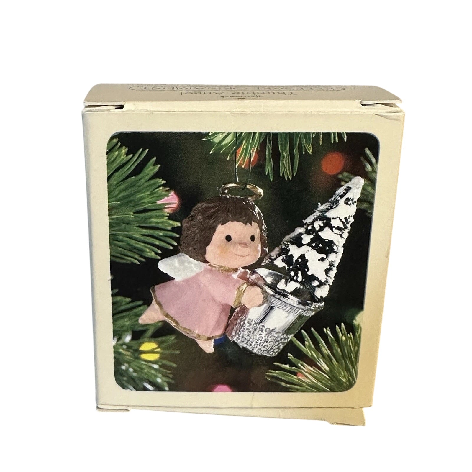 1981 Thimble Angel Hallmark Ornament (Thimble) QX4135