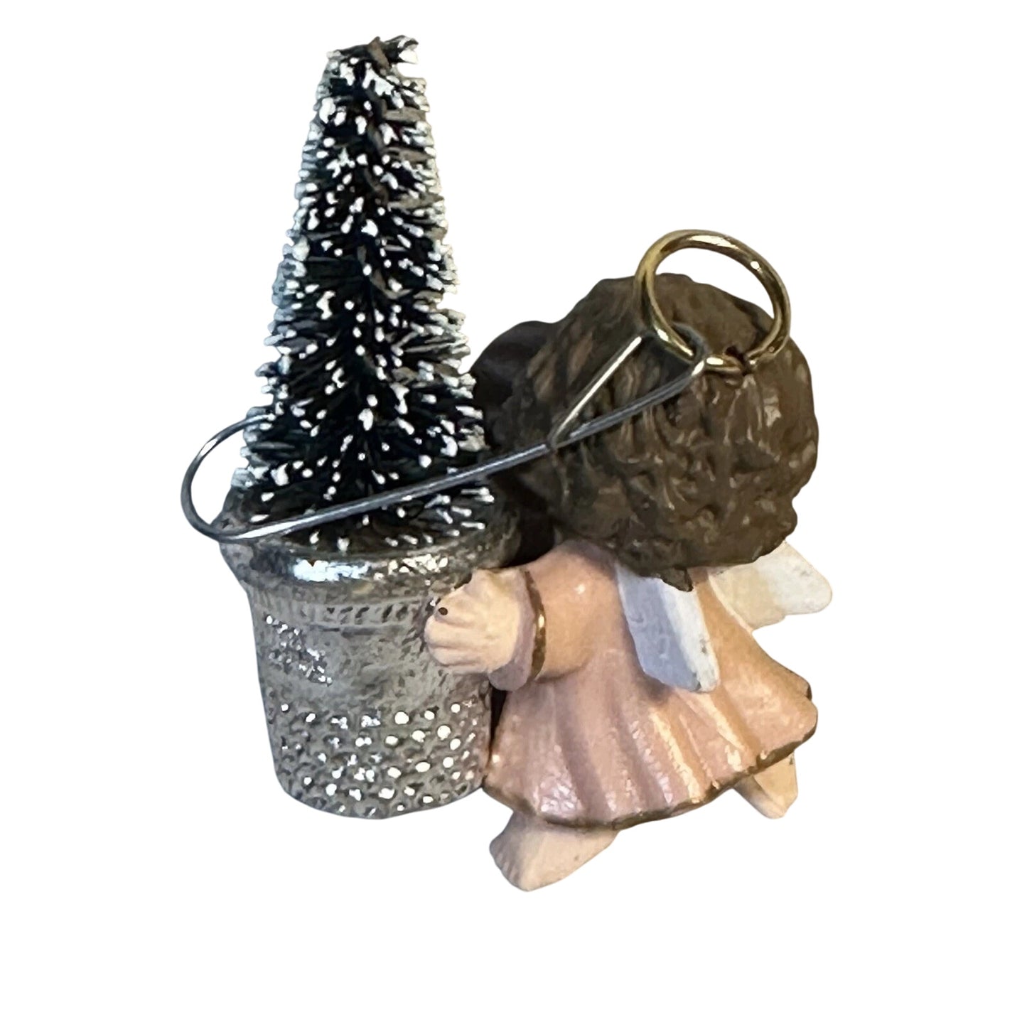 1981 Thimble Angel Hallmark Ornament (Thimble) QX4135