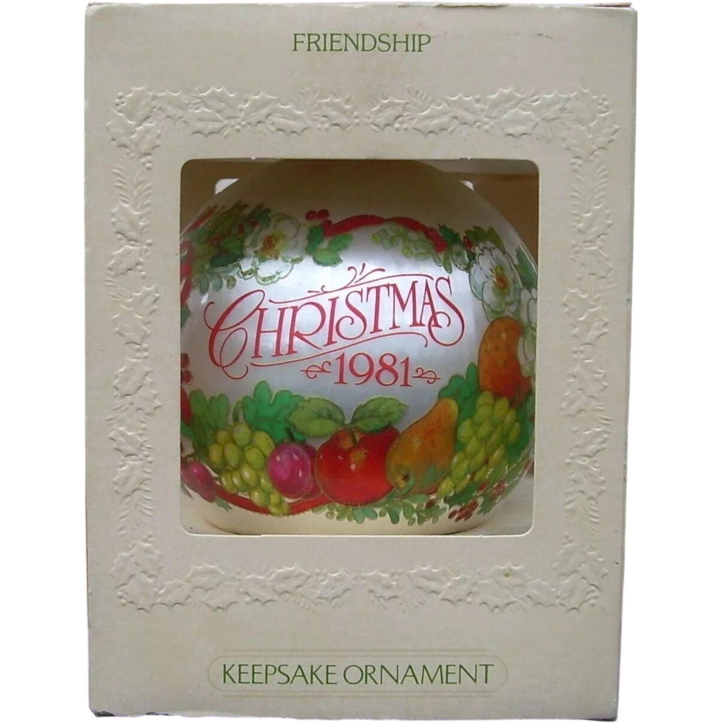 1981 Friendship (Ball)