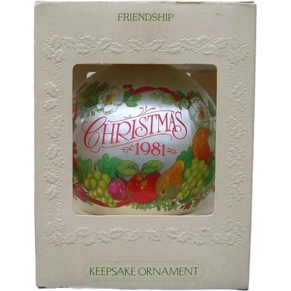 1981 Friendship (Ball)