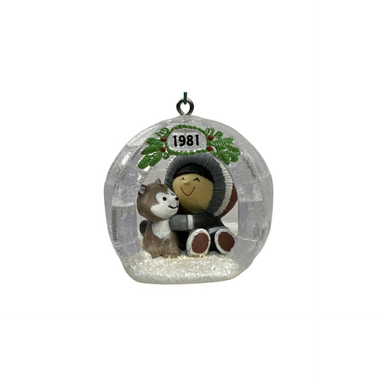 1981 Igloo Hallmark Ornament (Frosty Friends) QX4335 Image1