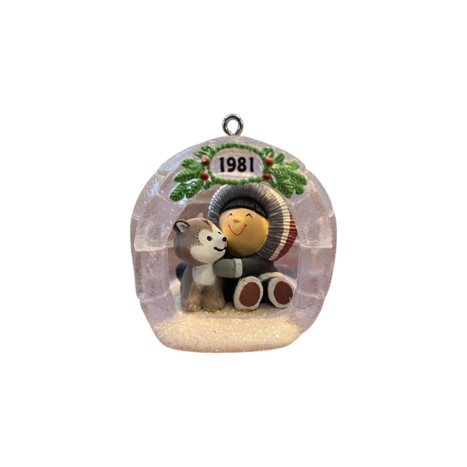 1981 Igloo Hallmark Ornament (Frosty Friends) QX4335 Image3