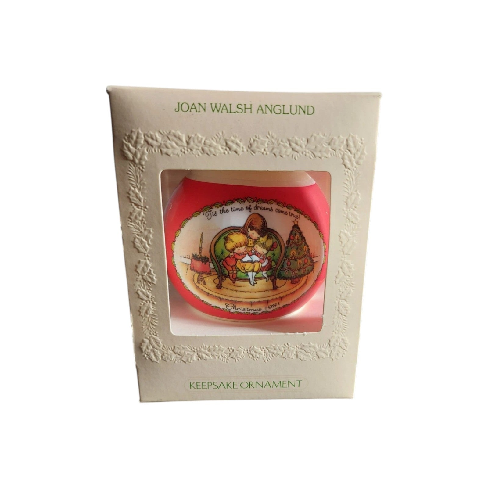 1981 Joan Walsh Anglund (Ball) Hallmark Ornament QX8042 Image2