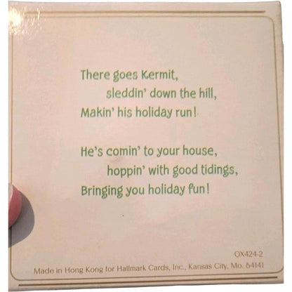 1981 Kermit the Frog Hallmark Ornament (The Muppets) QX4242